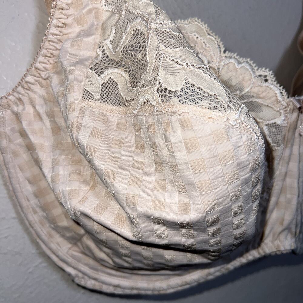 PrimaDonna Satin Seamless Underwire Bra 36I US / 36G UK Nude Patine 0162121 - Picture 5 of 15